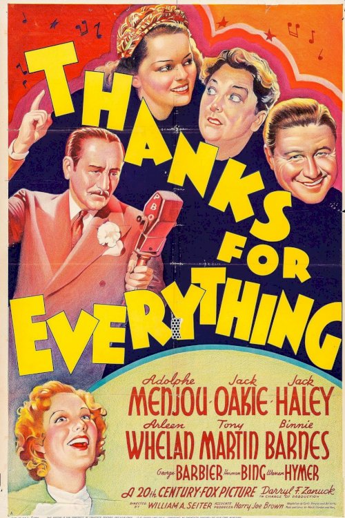 Thanks for Everything - Movie Poster Thanks for Everything - Movie Poster