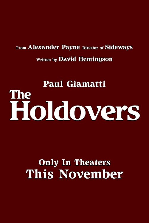 The Holdovers - Movie Poster The Holdovers - Movie Poster