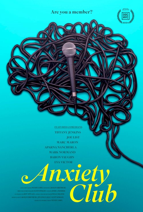 Anxiety Club - Movie Poster Anxiety Club - Movie Poster