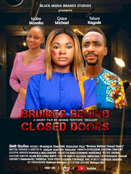Bruises Behind Closed Doors - Movie Poster Bruises Behind Closed Doors - Movie Poster