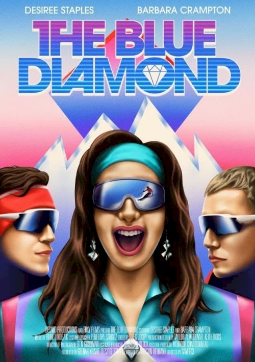 The Blue Diamond - Movie Poster The Blue Diamond - Movie Poster