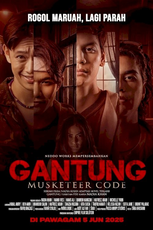 Gantung: Musketeer Code - Movie Poster Gantung: Musketeer Code - Movie Poster