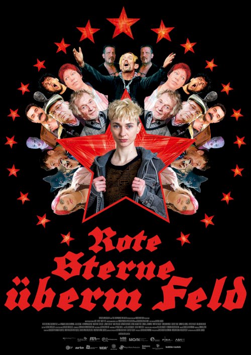 Red Stars Upon the Field - Movie Poster Red Stars Upon the Field - Movie Poster
