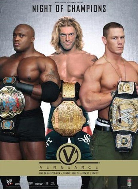 WWE Vengeance: Night of Champions 2007 - Movie Poster WWE Vengeance: Night of Champions 2007 - Movie Poster