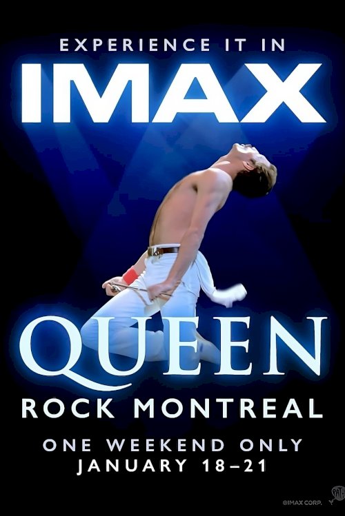 Queen Rock Montreal - Movie Poster Queen Rock Montreal - Movie Poster