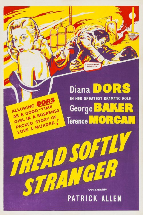 Tread Softly Stranger - Movie Poster Tread Softly Stranger - Movie Poster