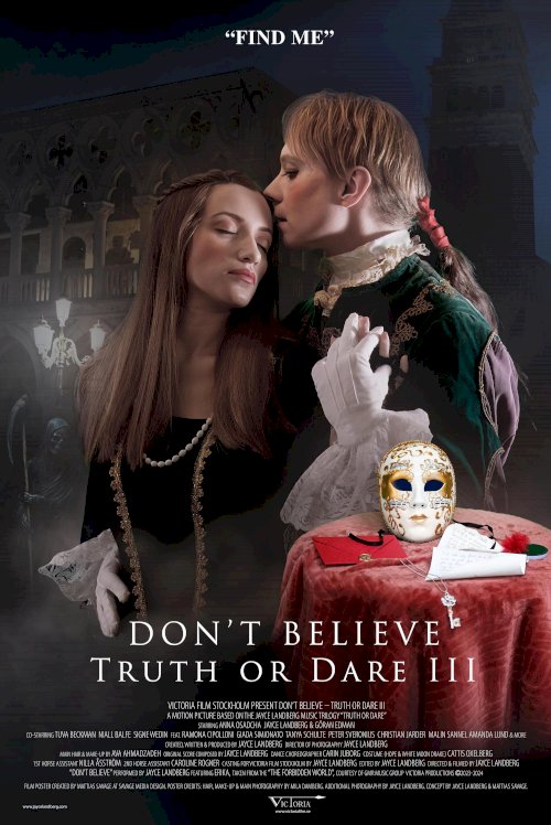 Don't Believe: Truth or Dare III - Movie Poster Don't Believe: Truth or Dare III - Movie Poster
