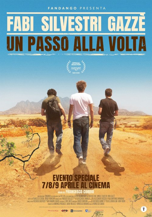 Fabi Silvestri Gazzè - Un passo alla volta - Movie Poster Fabi Silvestri Gazzè - Un passo alla volta - Movie Poster