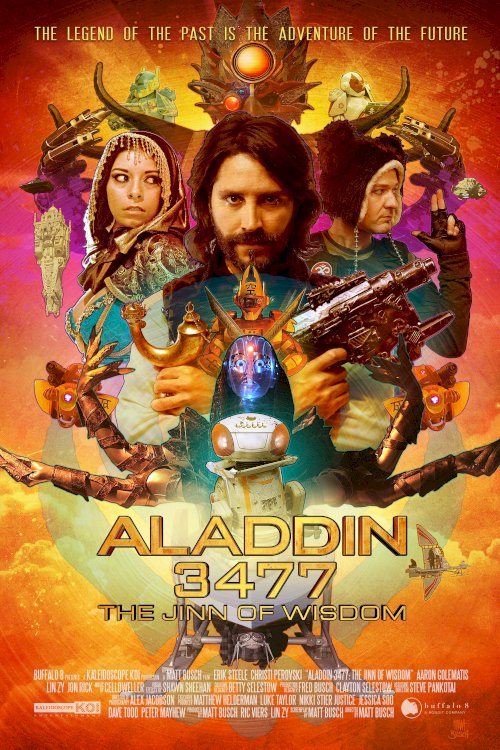 Aladdin 3477: The Jinn of Wisdom - Movie Poster Aladdin 3477: The Jinn of Wisdom - Movie Poster