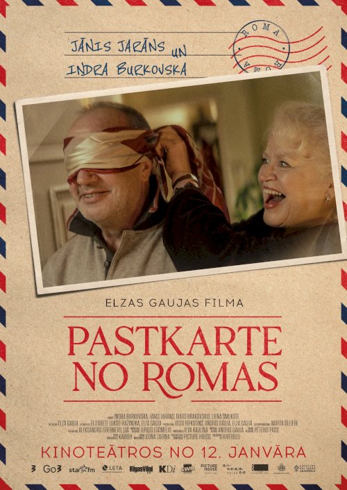 Pastkarte no Romas - Movie Poster Pastkarte no Romas - Movie Poster