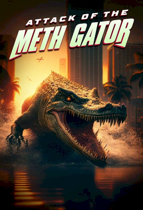Attack of the Meth Gator - Movie Poster Attack of the Meth Gator - Movie Poster
