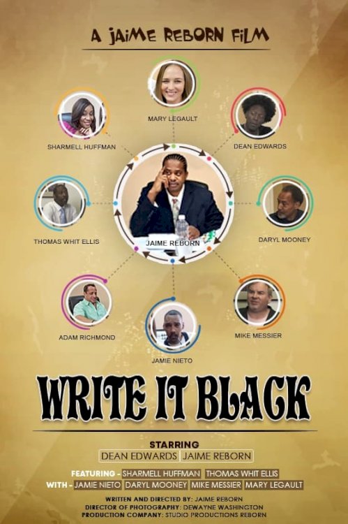 Write It Black - Movie Poster Write It Black - Movie Poster