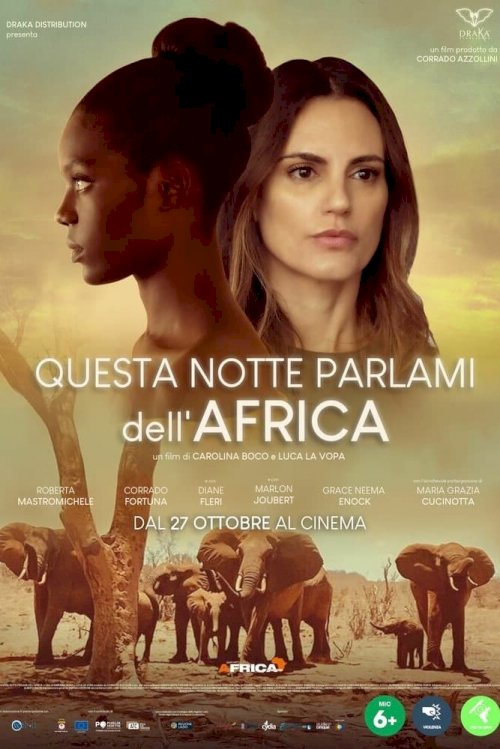 Questa notte parlami dell'Africa - Movie Poster Questa notte parlami dell'Africa - Movie Poster