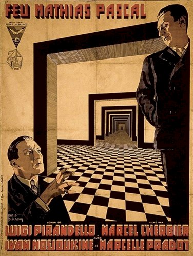 The Late Mathias Pascal - Movie Poster The Late Mathias Pascal - Movie Poster