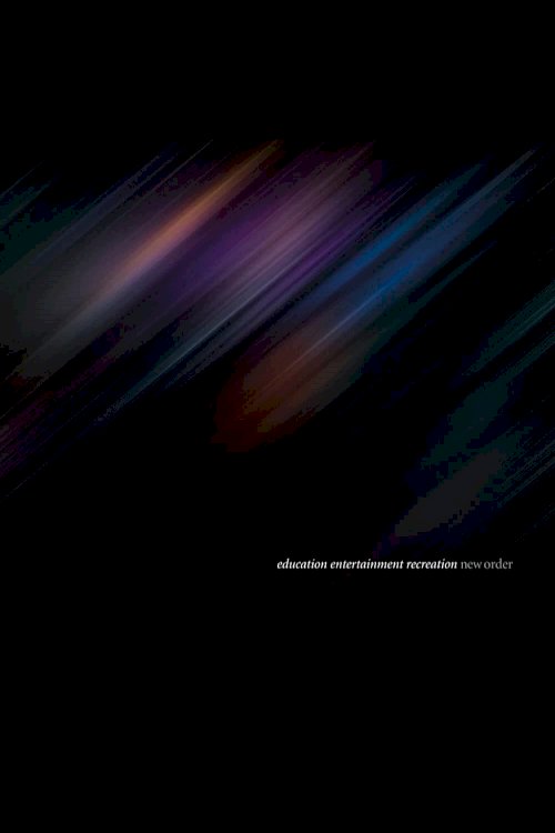 New Order Live At Alexandra Palace - Movie Poster New Order Live At Alexandra Palace - Movie Poster