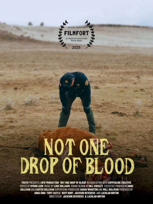 Not One Drop of Blood - Movie Poster Not One Drop of Blood - Movie Poster
