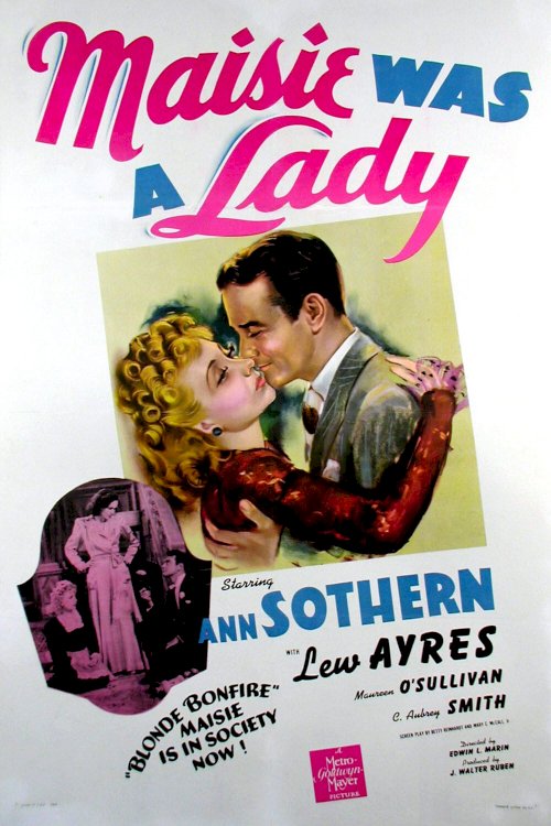 Maisie Was a Lady - Movie Poster Maisie Was a Lady - Movie Poster