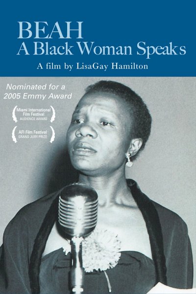 Beah: A Black Woman Speaks - Movie Poster Beah: A Black Woman Speaks - Movie Poster