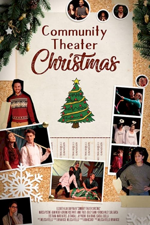 Community Theater Christmas - Movie Poster Community Theater Christmas - Movie Poster