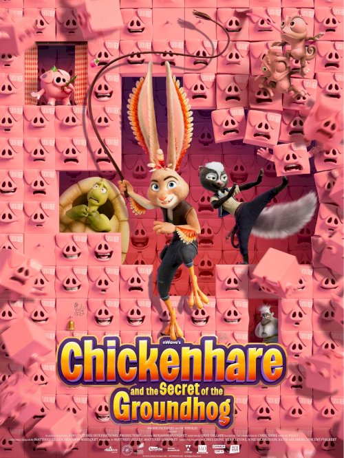 Chickenhare and the Secret of the Groundhog - Movie Poster