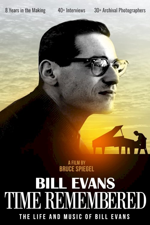 Bill Evans Time Remembered - Movie Poster Bill Evans Time Remembered - Movie Poster