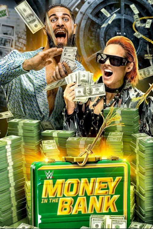 WWE Money in the Bank 2022 - Movie Poster WWE Money in the Bank 2022 - Movie Poster