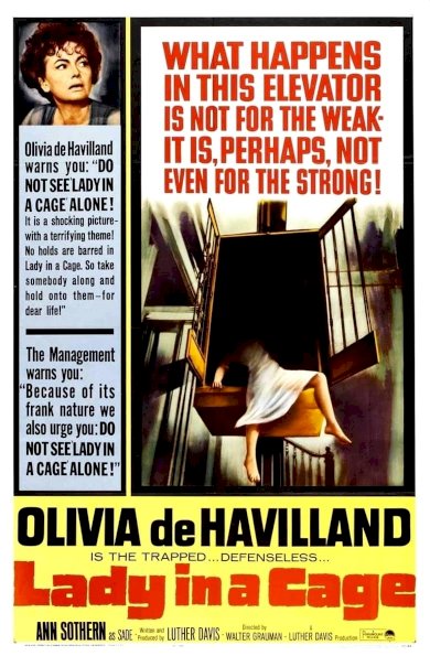 Lady in a Cage - Movie Poster Lady in a Cage - Movie Poster