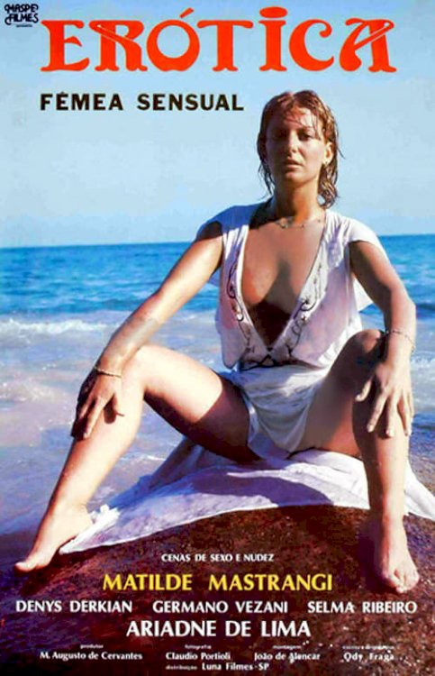 Erótica, A Fêmea Sensual - Movie Poster Erótica, A Fêmea Sensual - Movie Poster