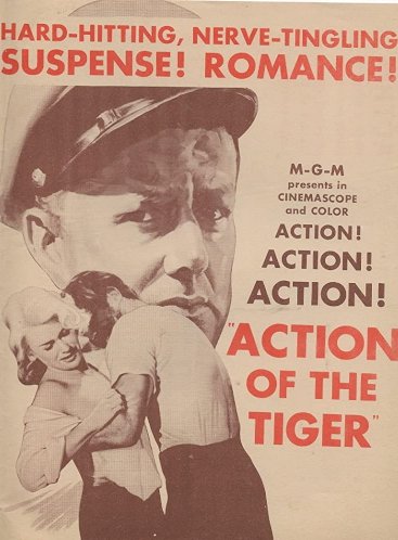 Action of the Tiger - Movie Poster Action of the Tiger - Movie Poster