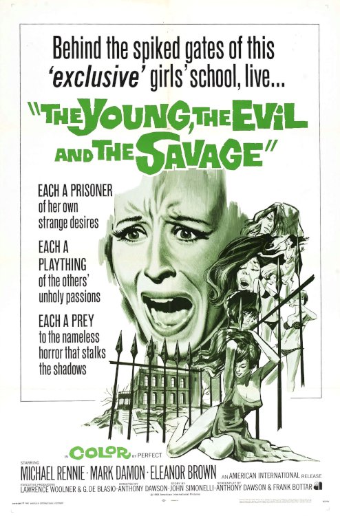 The Young, the Evil and the Savage - Movie Poster The Young, the Evil and the Savage - Movie Poster