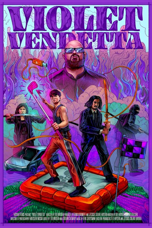 Violet Vendetta - Movie Poster Violet Vendetta - Movie Poster