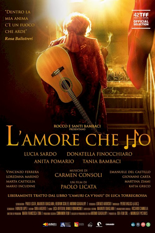L'amore che ho - Movie Poster L'amore che ho - Movie Poster