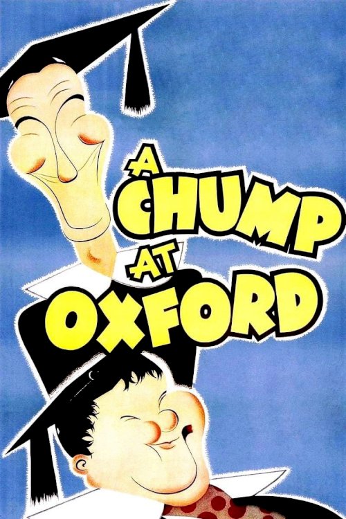 A Chump at Oxford - Movie Poster A Chump at Oxford - Movie Poster