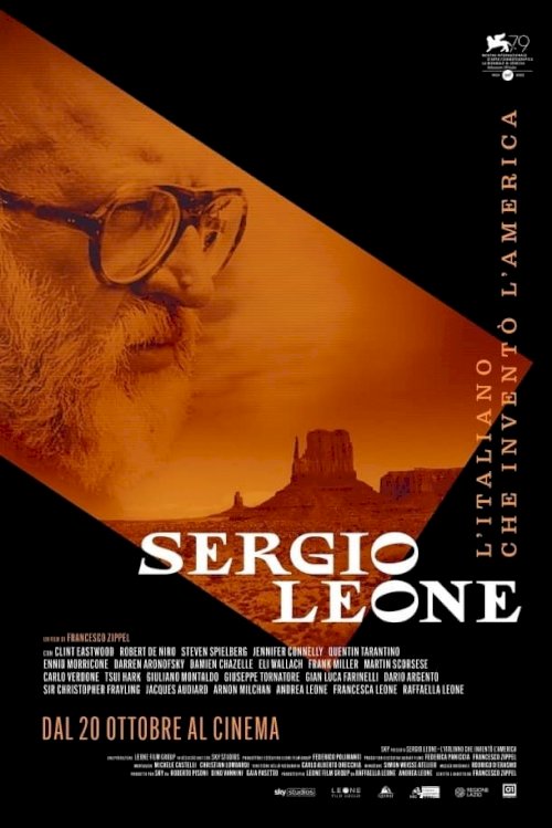 Sergio Leone: The Italian Who Invented America - Movie Poster Sergio Leone: The Italian Who Invented America - Movie Poster