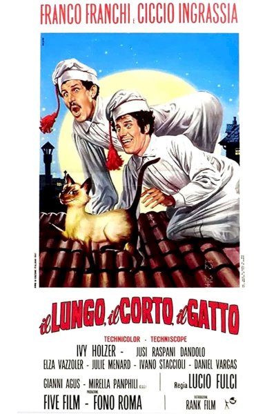 The Tall, the Short, the Cat - Movie Poster The Tall, the Short, the Cat - Movie Poster