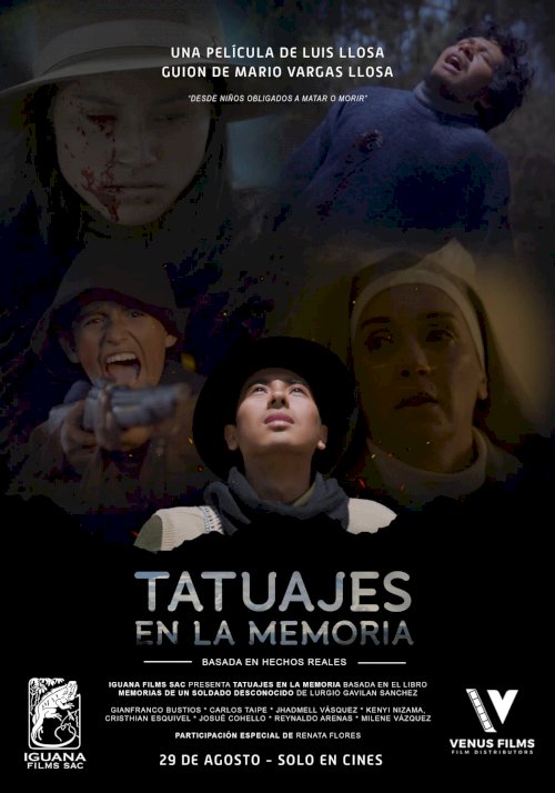 Tatuajes en la memoria - Movie Poster Tatuajes en la memoria - Movie Poster