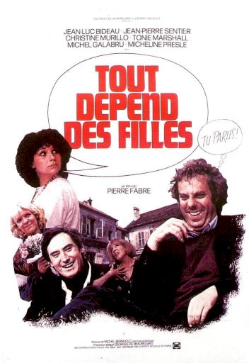 It All Depends on Girls - Movie Poster It All Depends on Girls - Movie Poster