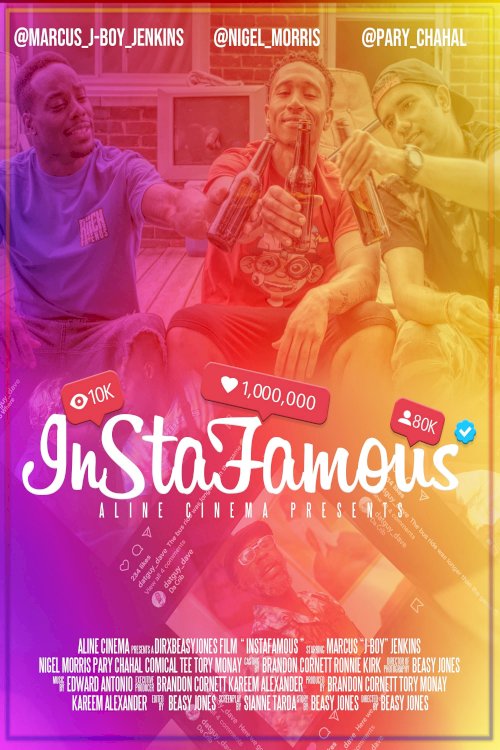 Insta Famous - Movie Poster Insta Famous - Movie Poster