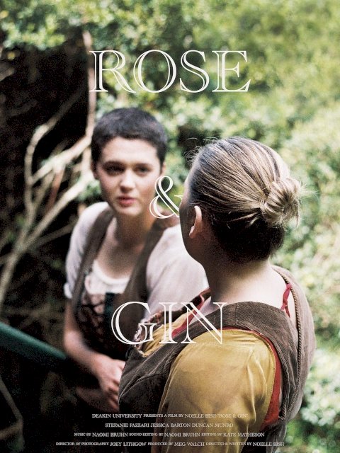 Rose & Gin - Movie Poster Rose & Gin - Movie Poster