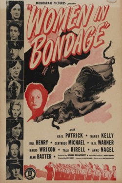 Women in Bondage - Movie Poster Women in Bondage - Movie Poster