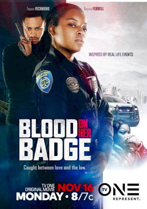 Blood on Her Badge - Movie Poster Blood on Her Badge - Movie Poster
