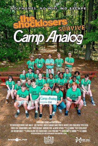 The Shocklosers Survive Camp Analog - Movie Poster The Shocklosers Survive Camp Analog - Movie Poster