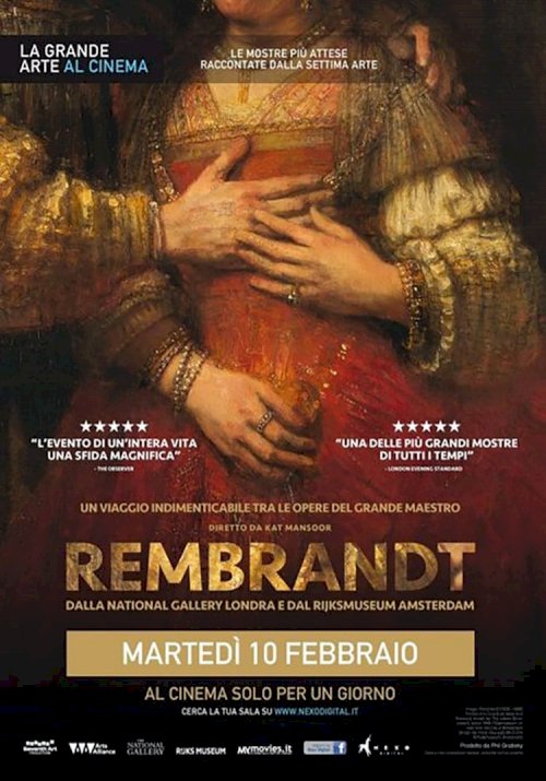 Rembrandt: From the National Gallery, London and Rijksmuseum, Amsterdam - Movie Poster Rembrandt: From the National Gallery, London and Rijksmuseum, Amsterdam - Movie Poster
