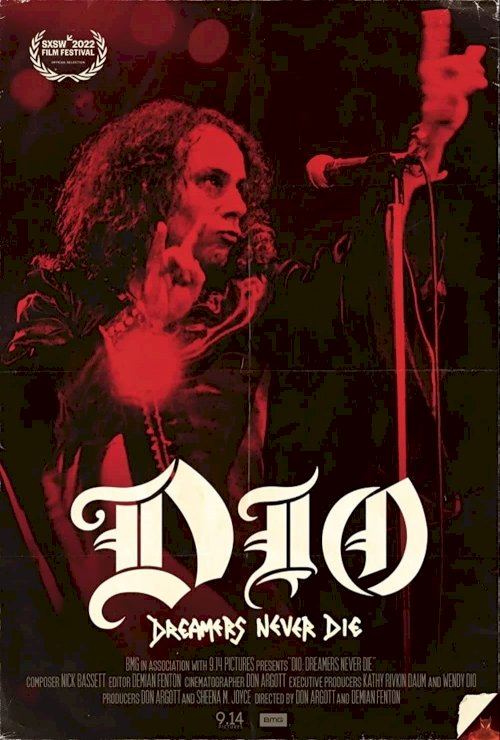 Dio: Dreamers Never Die - Movie Poster Dio: Dreamers Never Die - Movie Poster