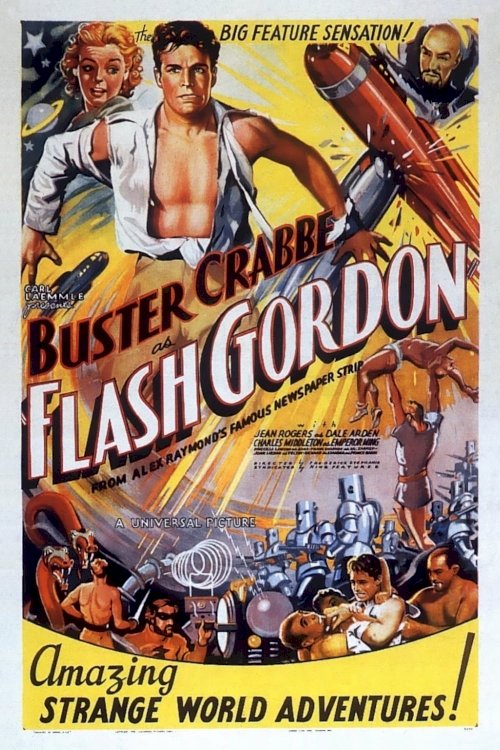Flash Gordon - Movie Poster Flash Gordon - Movie Poster