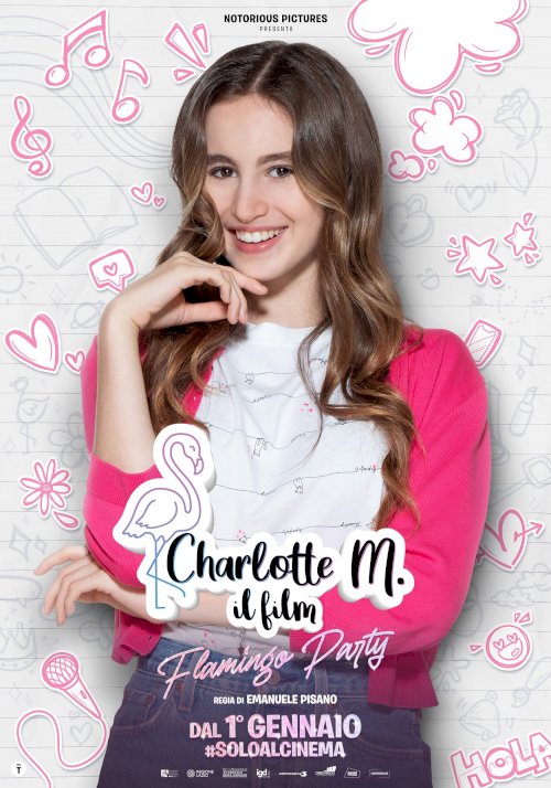 Charlotte M.: Il film - Flamingo Party - Movie Poster Charlotte M.: Il film - Flamingo Party - Movie Poster
