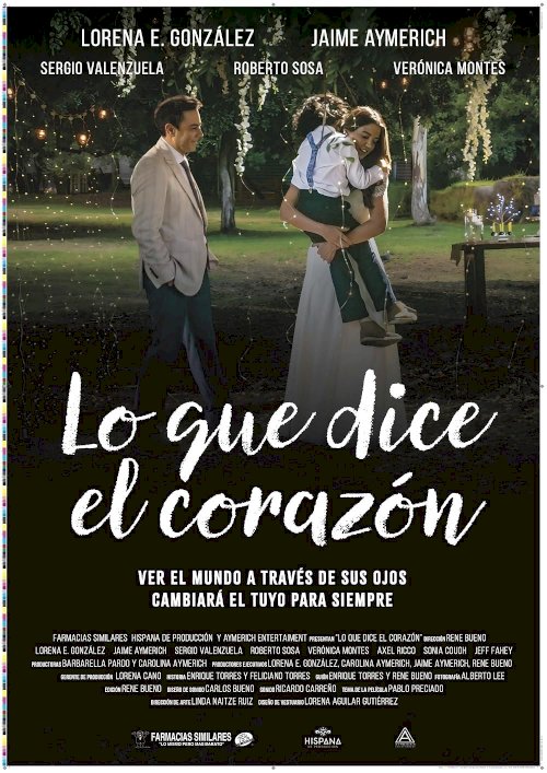 Lo que dice el corazón - Movie Poster Lo que dice el corazón - Movie Poster