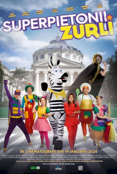 Superpietonii Zurli - Movie Poster Superpietonii Zurli - Movie Poster
