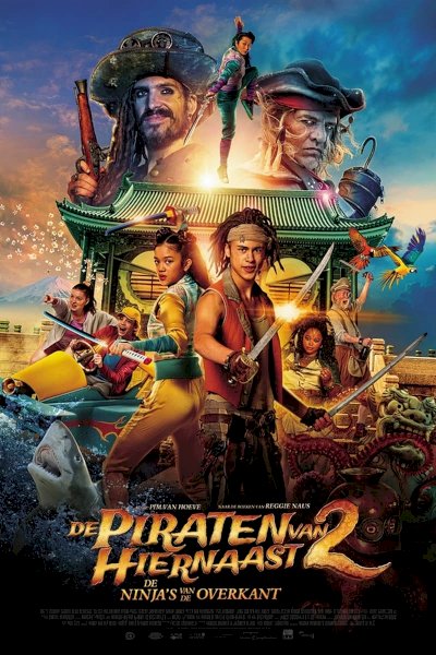 Pirates Down the Street II: The Ninjas from Across - Movie Poster Pirates Down the Street II: The Ninjas from Across - Movie Poster