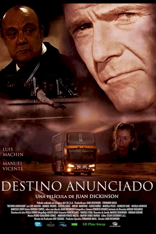 Destino anunciado - Movie Poster Destino anunciado - Movie Poster